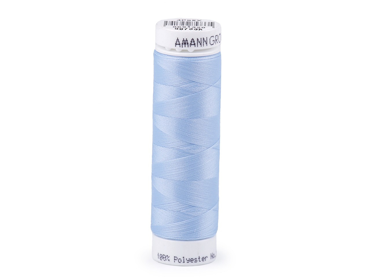 Polyesterové nitě návin 100 m Aspotex 120 Amann, barva 0271 modrá světlá