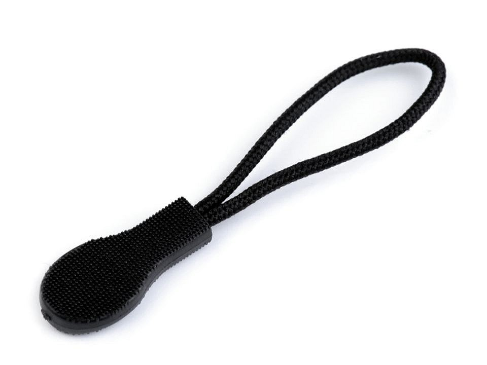 Poutko / taháček na jezdce, barva 5 (65 mm) černá