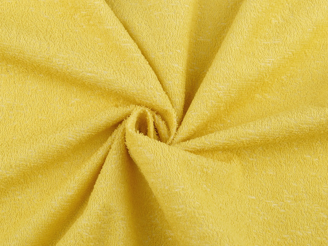 Bavlněné froté s nepropustnou membránou šíře 205 cm, barva 3 (04) žlutá