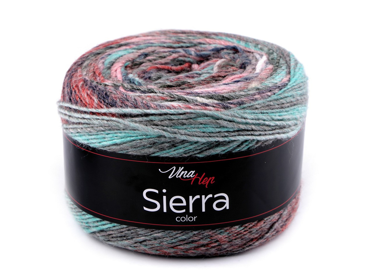 Pletací příze Sierra 150 g, barva 6 (7201) tyrkys mořský