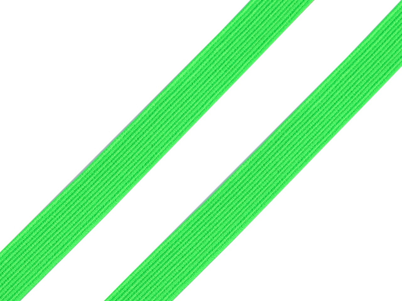 Prádlová pruženka šíře 10 mm, barva 10 (5) zelená elektrická