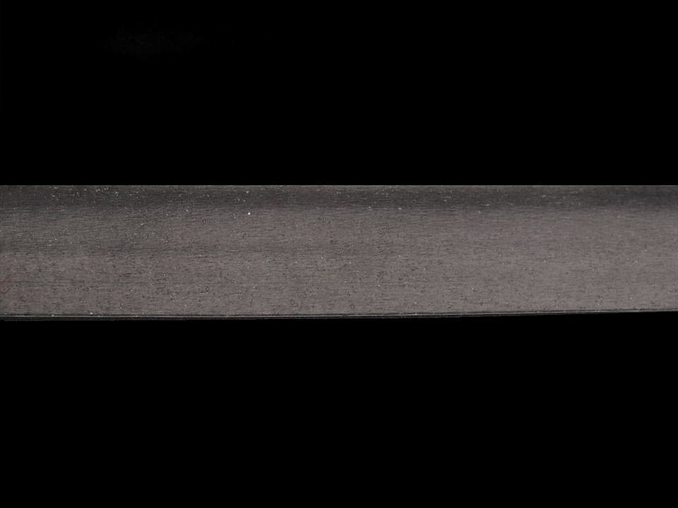 Fotografie Silikonová pruženka / lastin šíře 8 mm, barva transparent