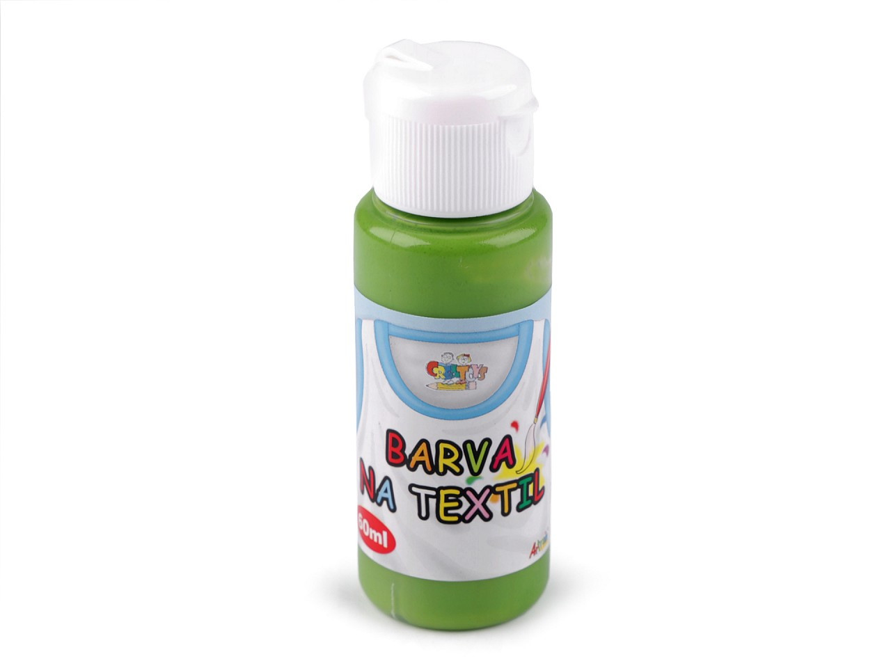 Barva na textil 60 ml, barva 11 zelená trávová