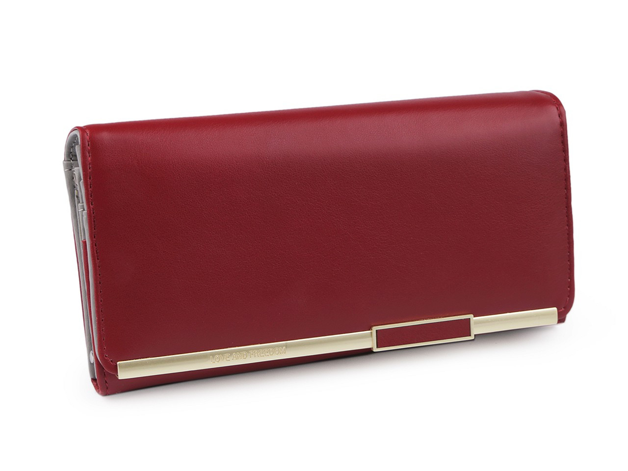 Dámská peněženka 9x18 cm, barva 2 bordó sv.
