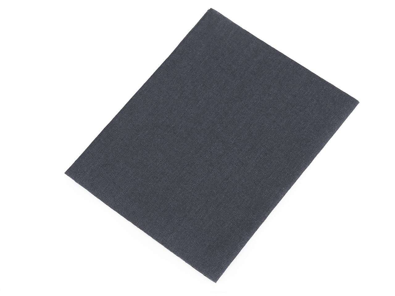 Nažehlovací záplaty textilní 17x45 cm, barva 948622 šedá tmavá