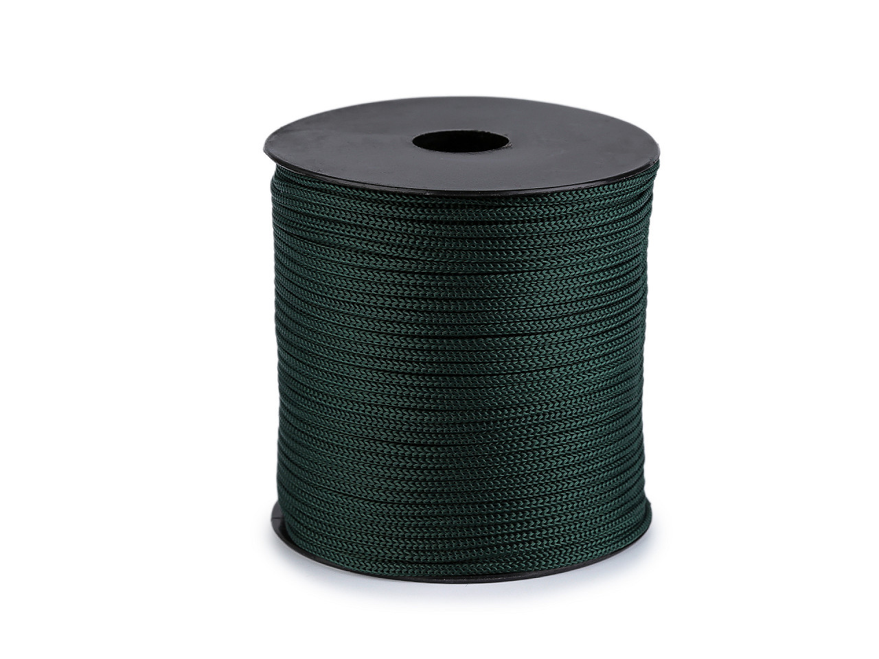 Pletací a háčkovací příze Anet macrame Ø2 mm 90 g, barva 12 zelená tmavá cívka