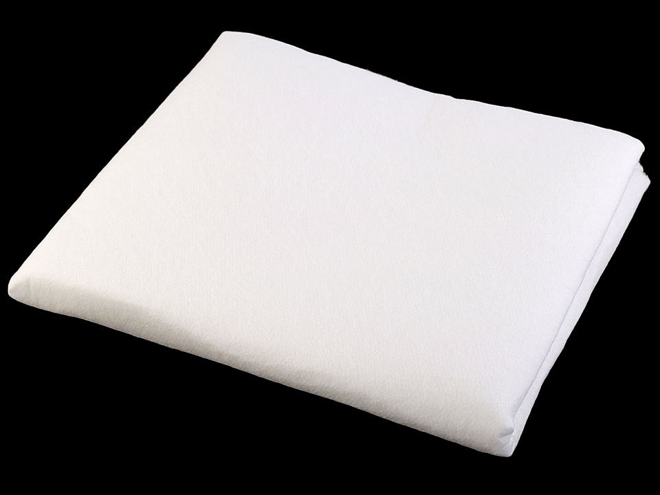 Ronofix 140+18 g/m² šíře 80 cm netkaná textilie nažehlovací, barva bílá