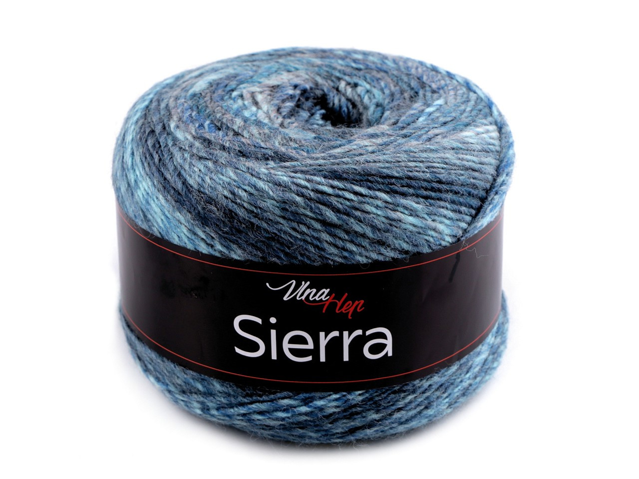 Pletací příze Sierra 150 g, barva 2 (7203) modrá