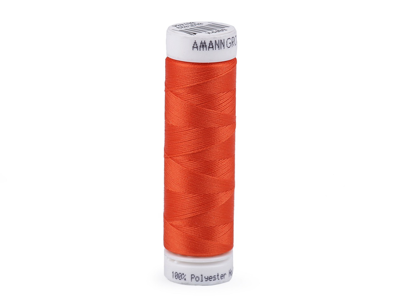 Polyesterové nitě návin 100 m Aspotex 120 Amann, barva 0450 oranžová