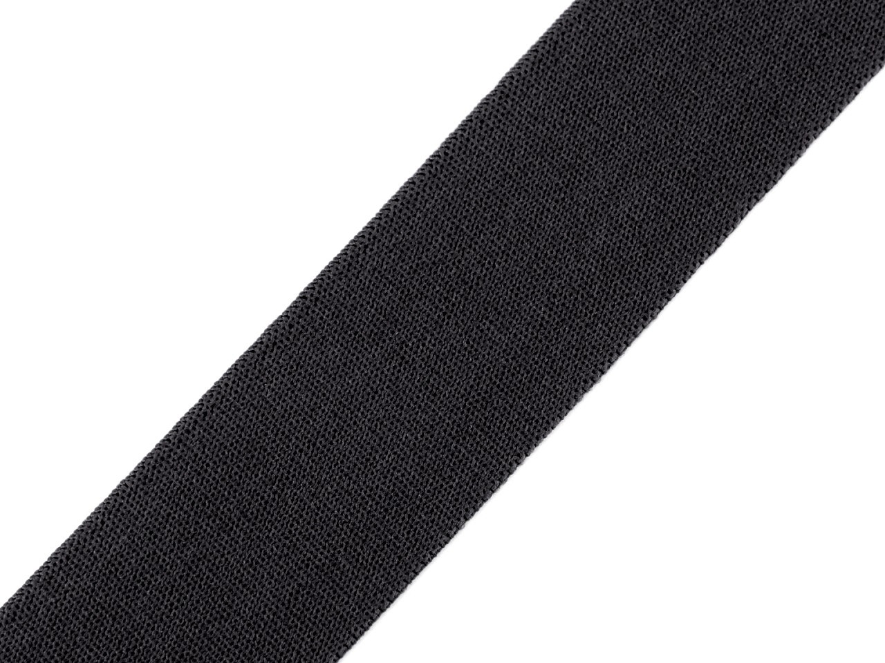 Pruženka měkká šíře 35 mm tkaná, barva 7001 černá