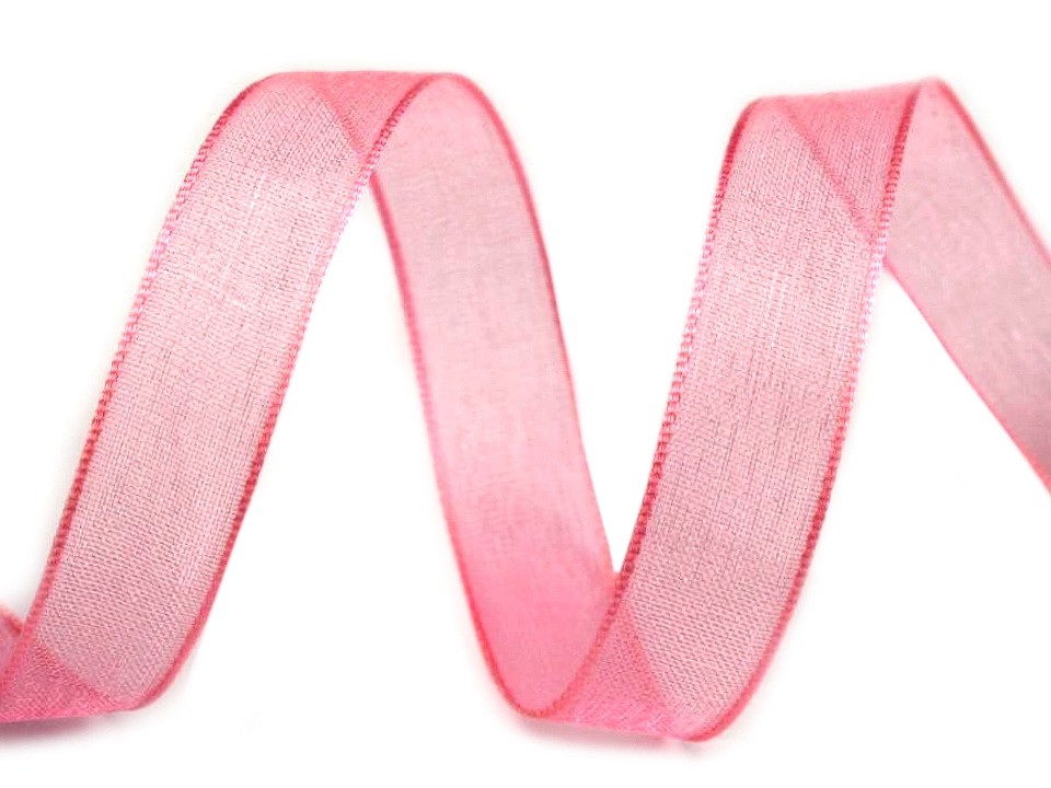 Monofilová stuha šíře 20 mm, barva 022 růžová dětská