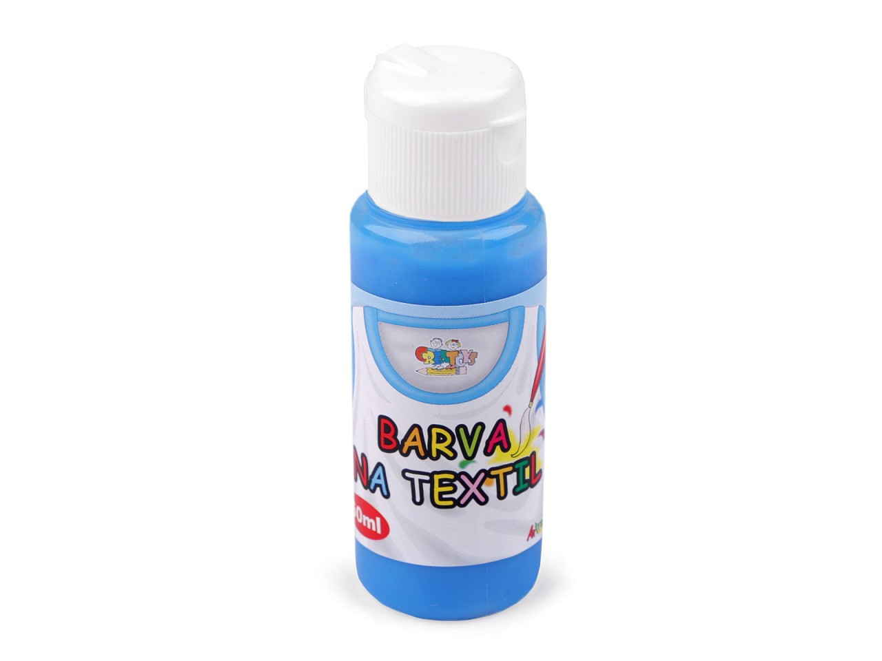 Barva na textil 60 ml, barva 5 modrá sv.