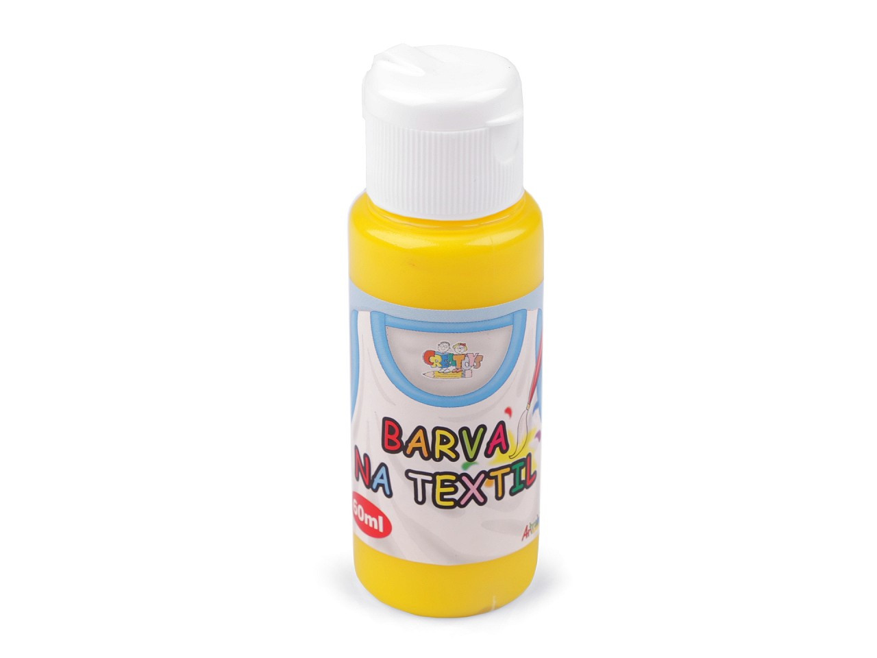 Barva na textil 60 ml, barva 2 žlutá