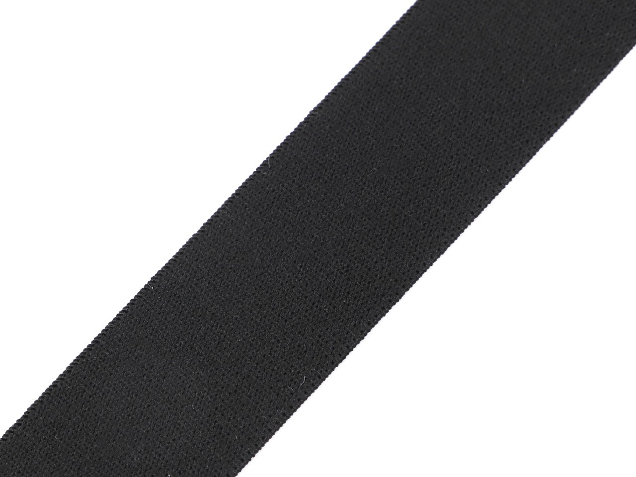 Pruženka měkká šíře 30 mm tkaná, barva 7001 černá