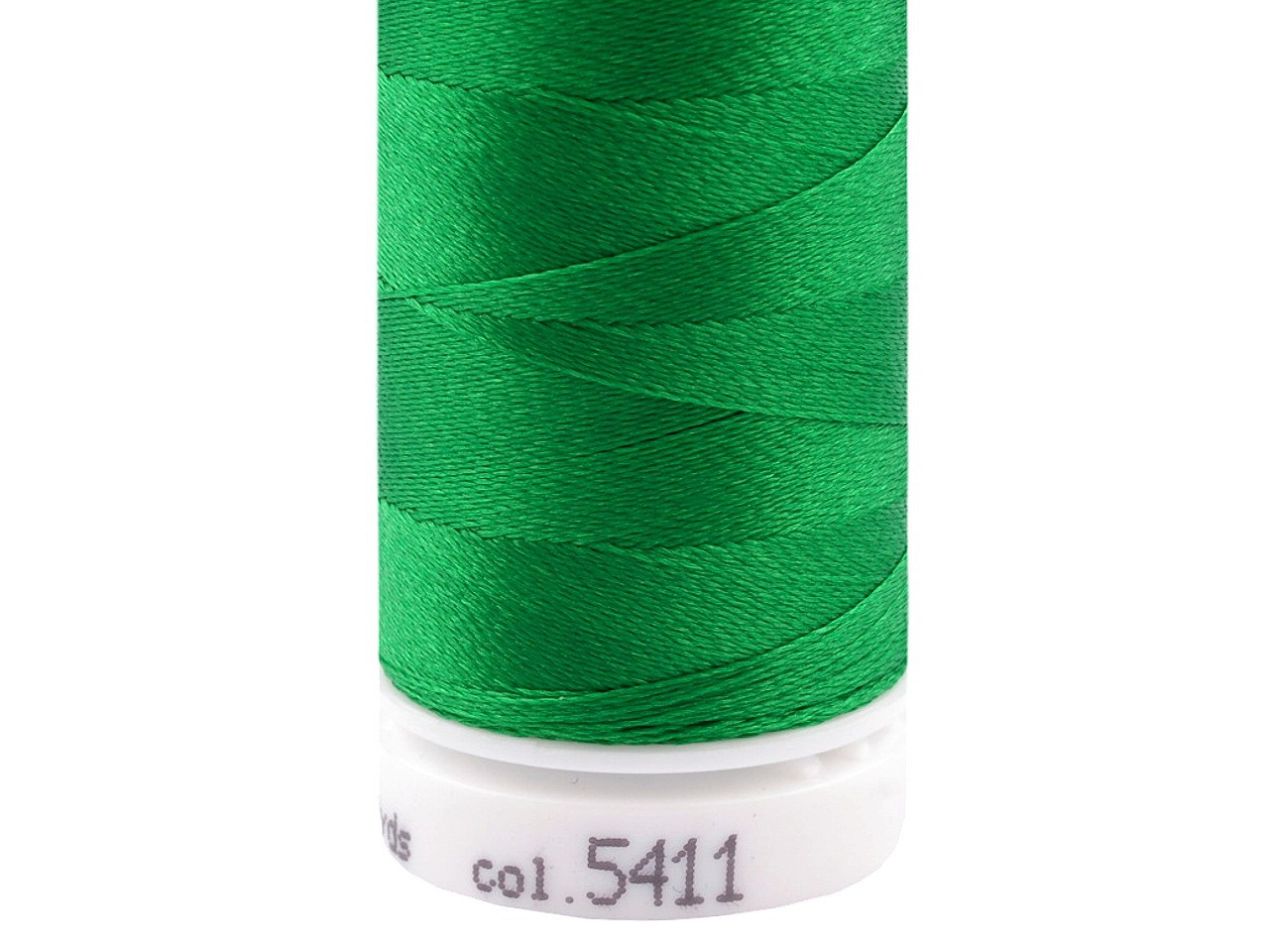 Nitě Poly Sheen Mettler 200 m, barva 5411 green turmaline dark