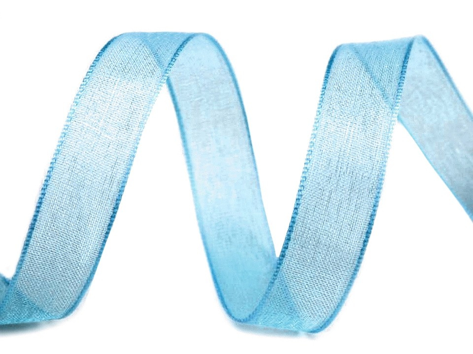 Monofilová stuha šíře 20 mm, barva 147 modrá dětská