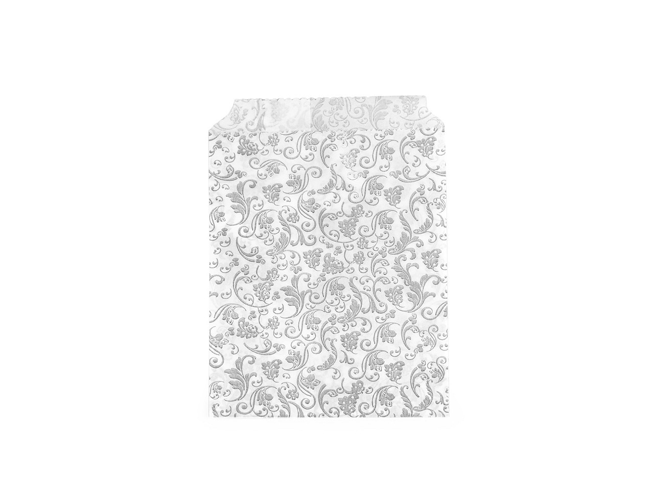 Papírový sáček 9,5x14 cm, barva 2 šedá světlá