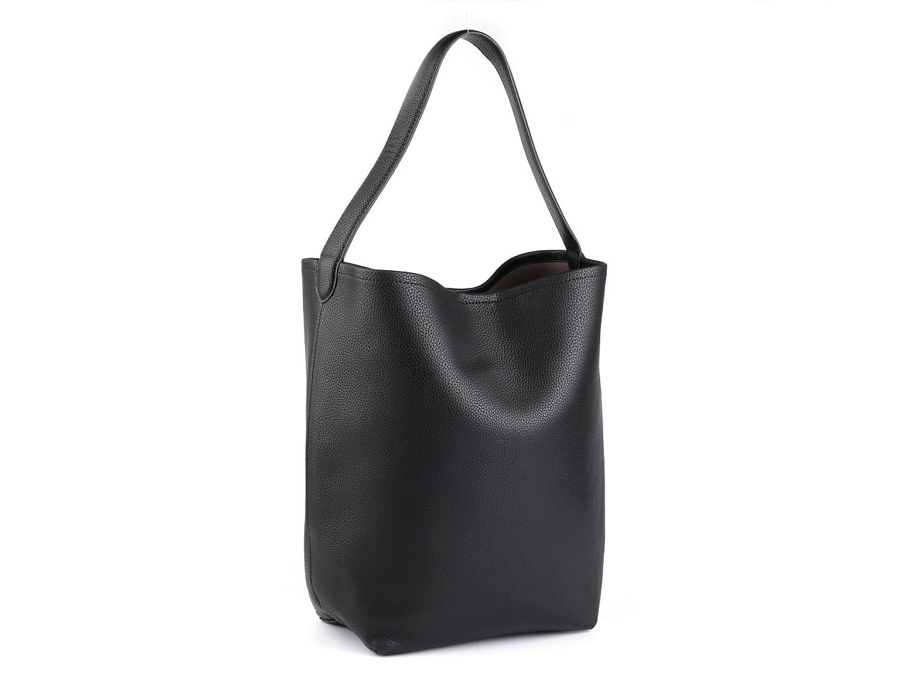 Velká kabelka s pouzdrem 42x36 cm, barva černá