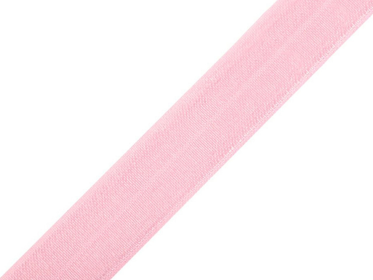 Lemovací pruženka půlená šíře 20 mm, barva 4 růžová