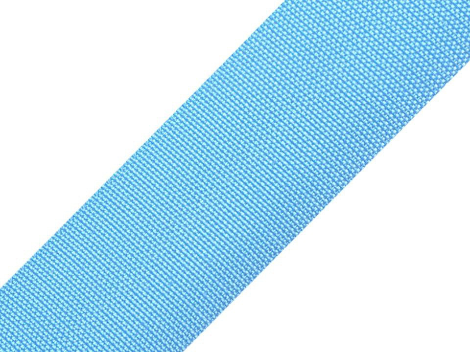 Popruh polypropylénový šíře 47-50 mm, barva 51 modrá sytá