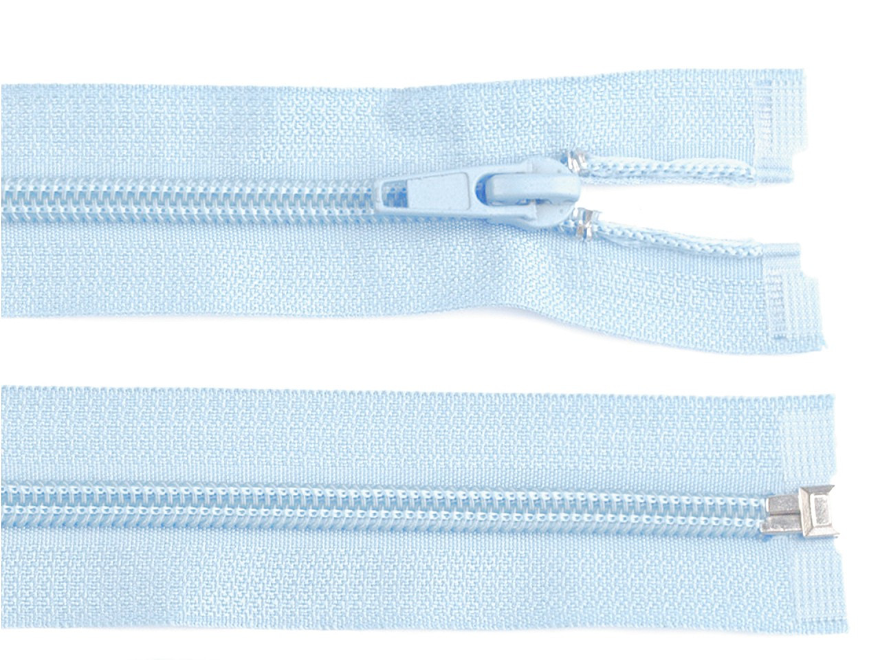 Spirálový zip šíře 5 mm délka 50 cm bundový POL, barva 183 modrá ledová