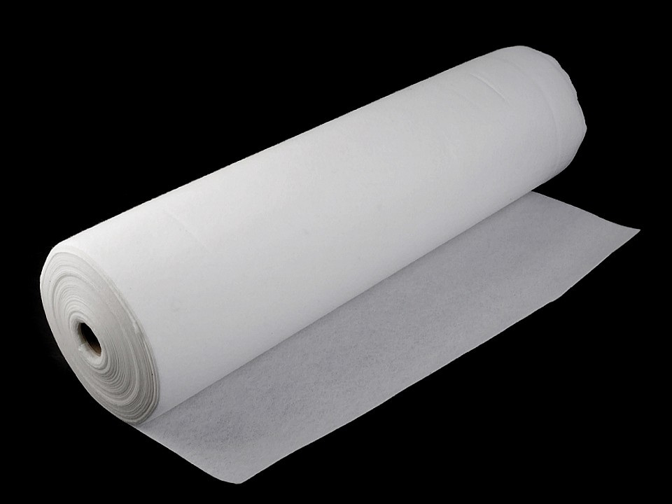 Ronofix 100+18+18 g/m² šíře 80 cm netkaná textilie oboustranná, barva bílá