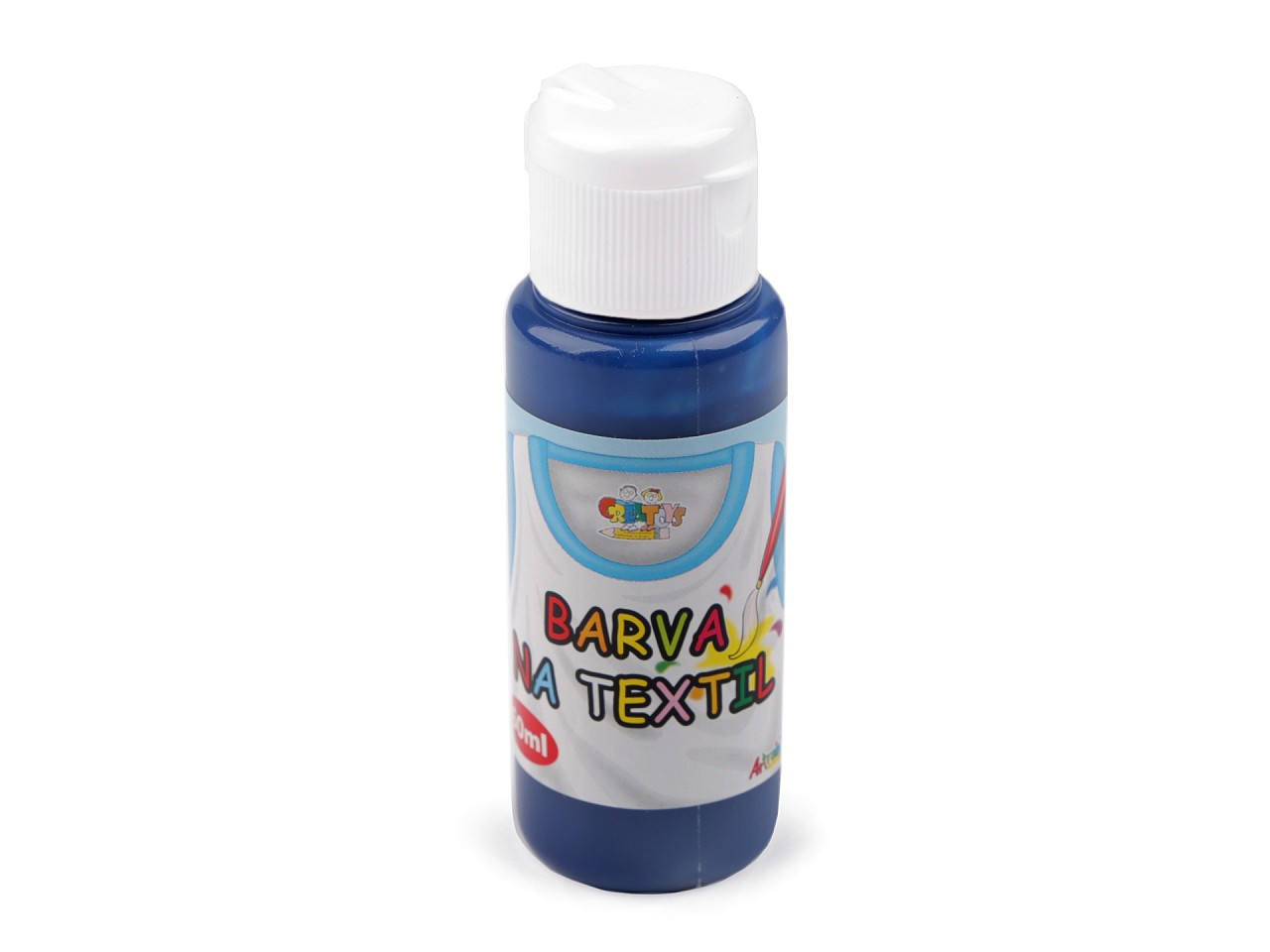 Barva na textil 60 ml, barva 9 modrá safírová