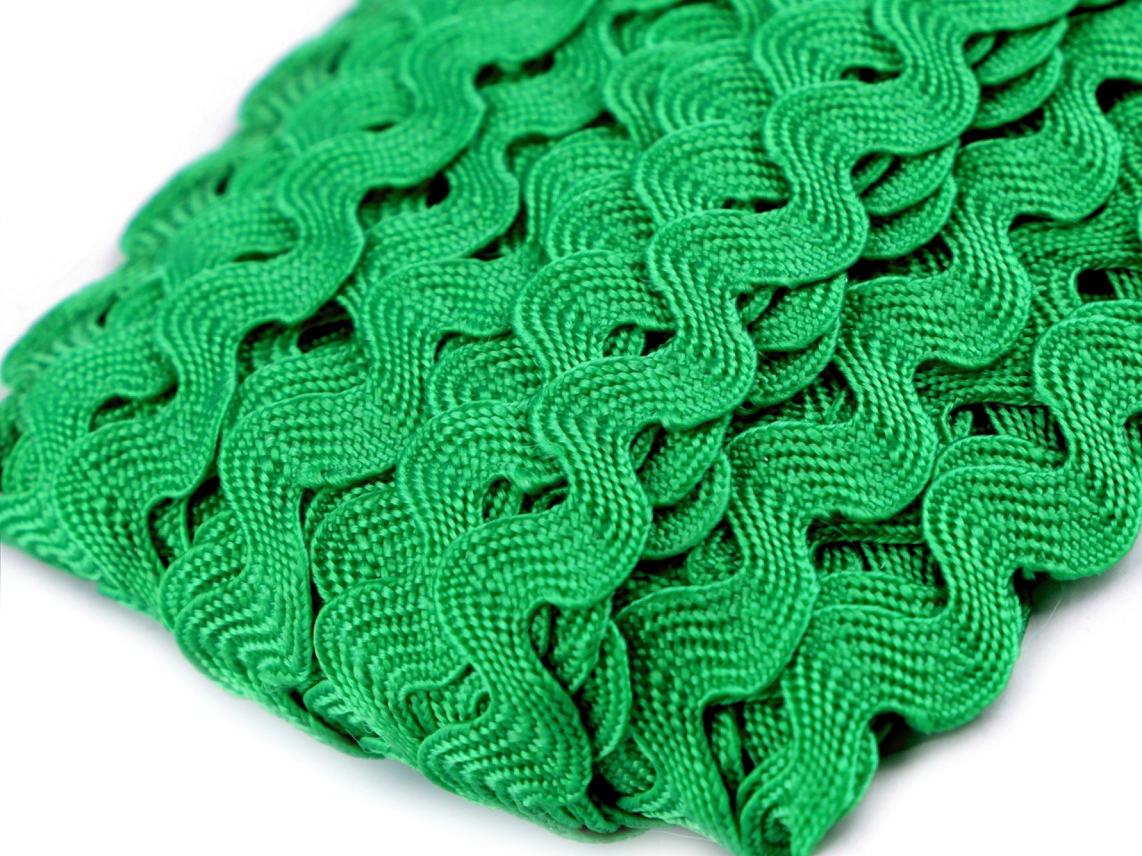 Hadovka - vlnovka šíře 5 mm, barva 23 zelená irská