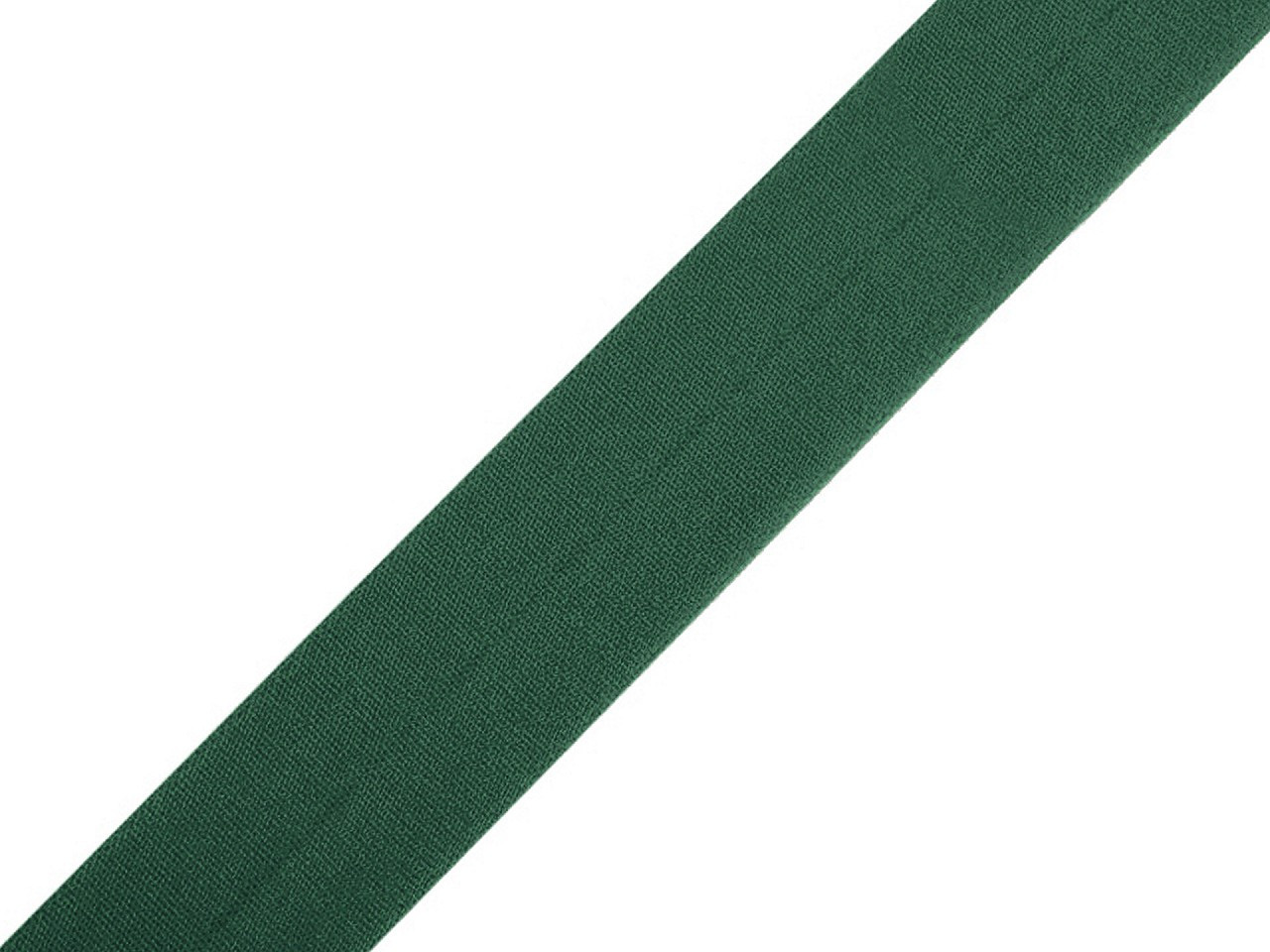 Lemovací pruženka půlená šíře 20 mm, barva 18 zelená tmavá