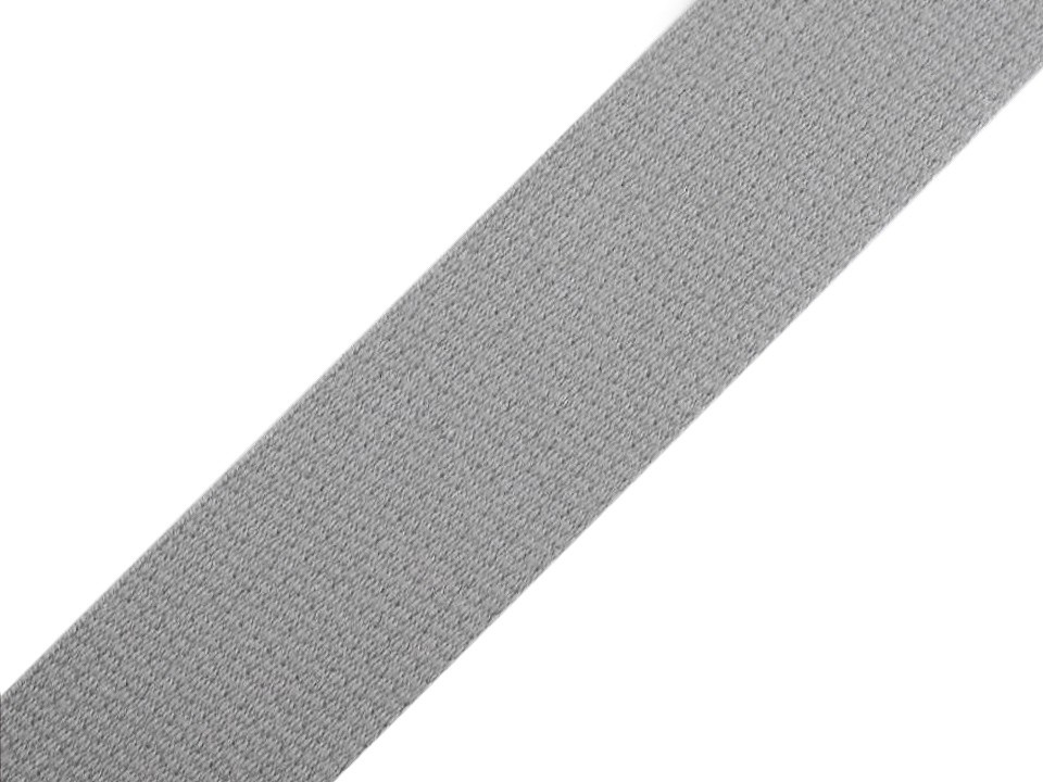 Bavlněný popruh šíře 30 mm, barva 4022 šedá perlová