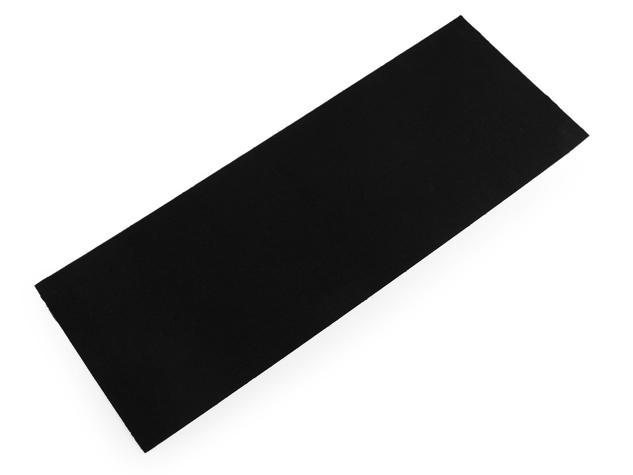 Nažehlovací záplaty textilní 17x45 cm, barva 17 černá