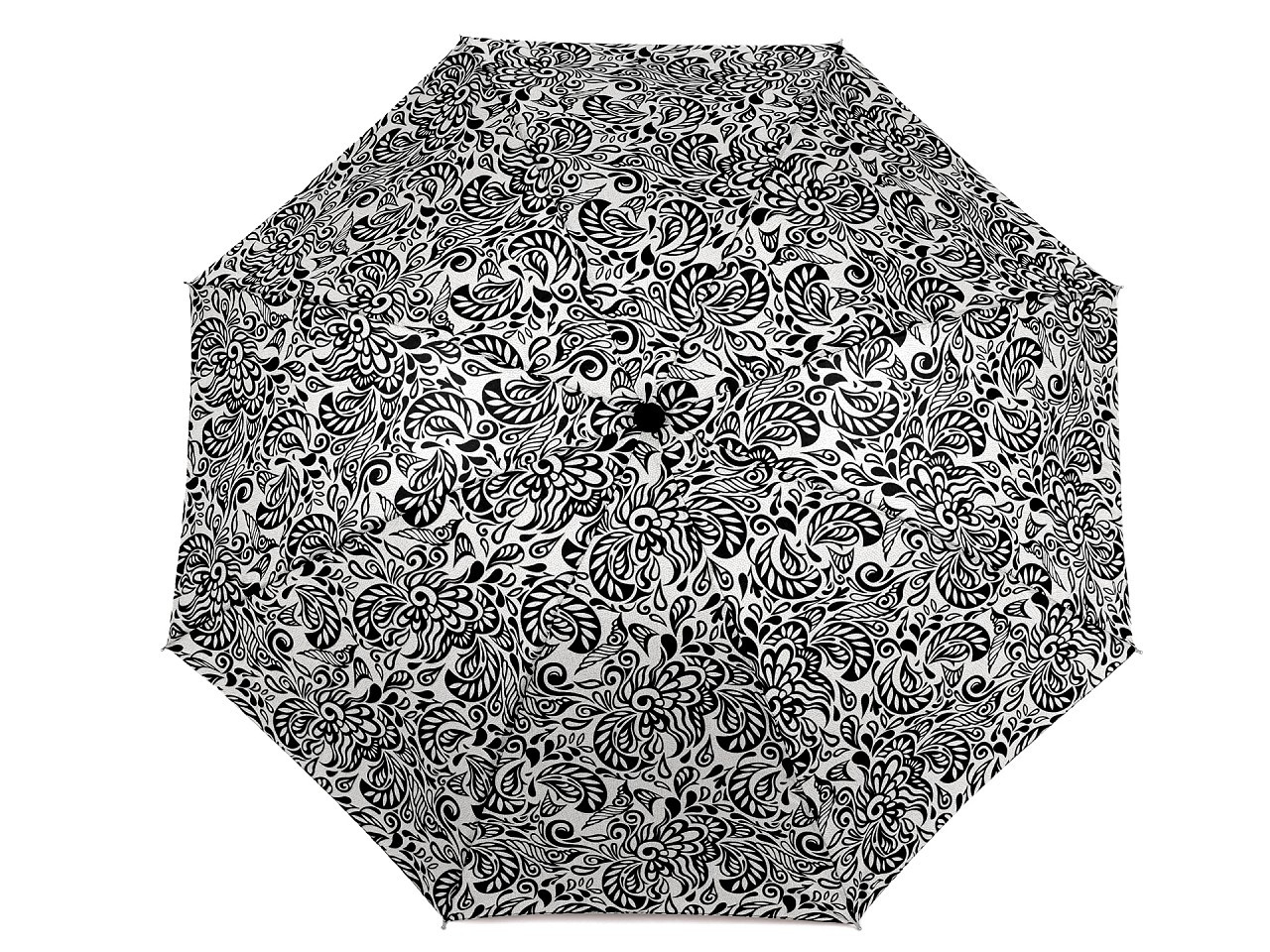 Dámský skládací deštník, barva 6 šedá světlá
