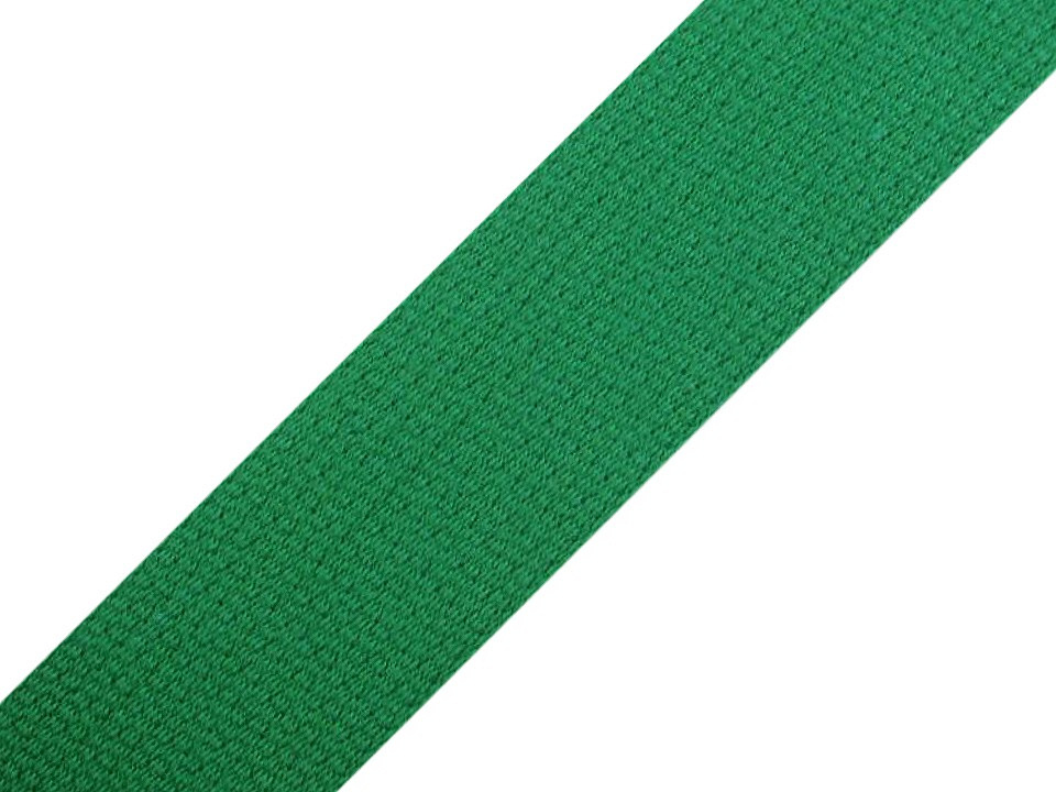 Bavlněný popruh šíře 30 mm, barva 8845 zelená pastelová