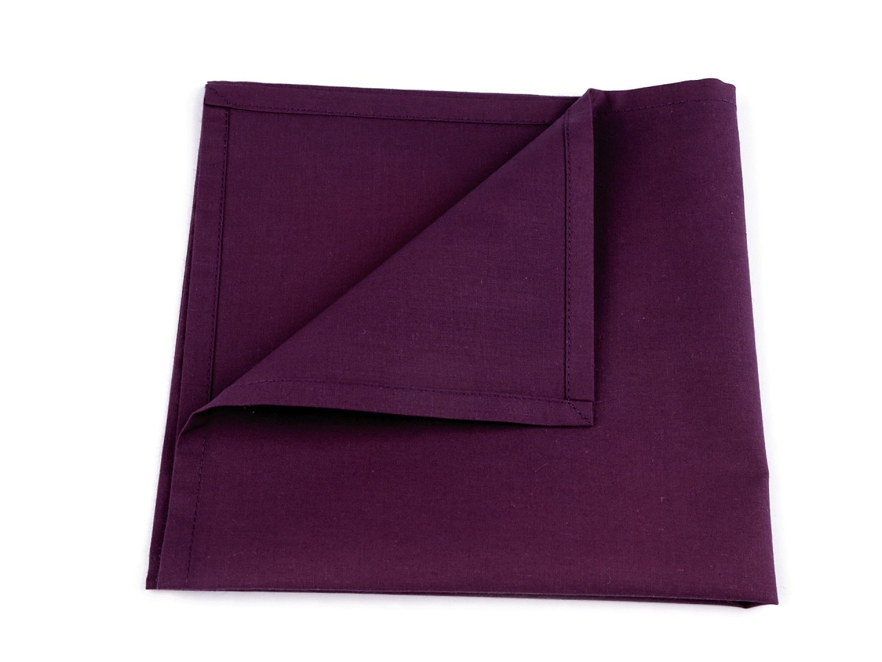 Bavlněný ubrousek 45x45 cm, barva 10 (45x45 cm) fialová tmavá