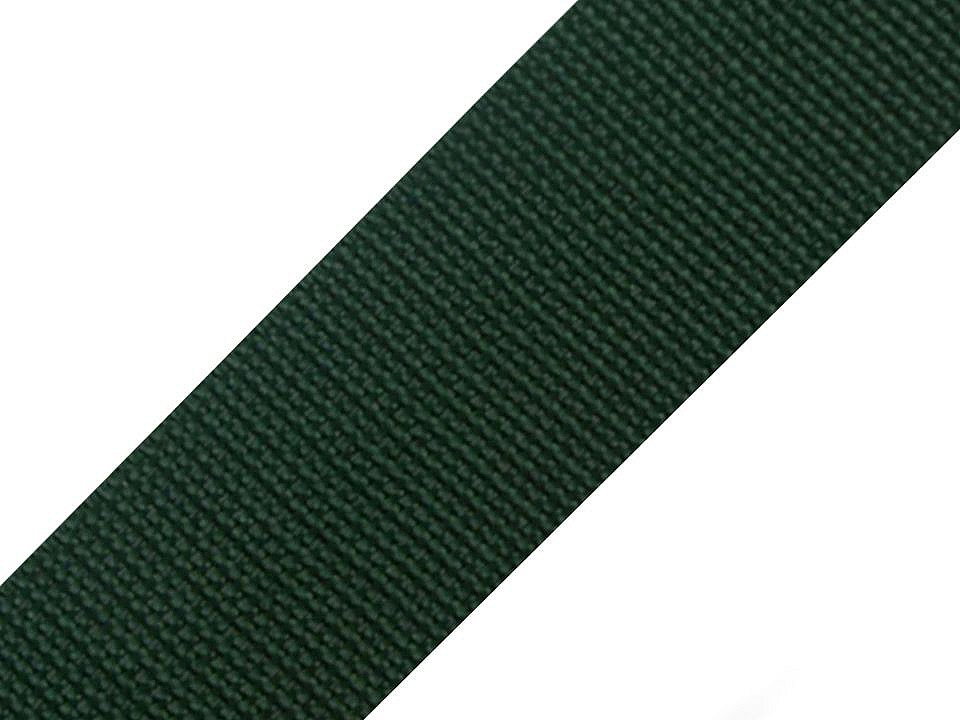 Popruh polypropylénový šíře 47-50 mm, barva 69 zelená mechová