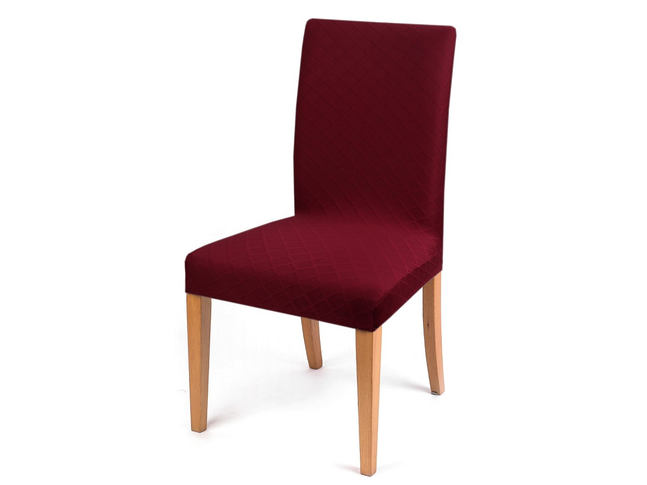 Elastický potah na židli, barva 1 vínová