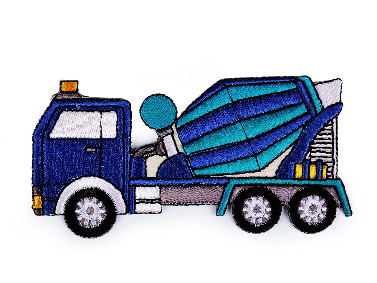 Nažehlovačka auto, traktor, loď, barva 69 modrá míchačka