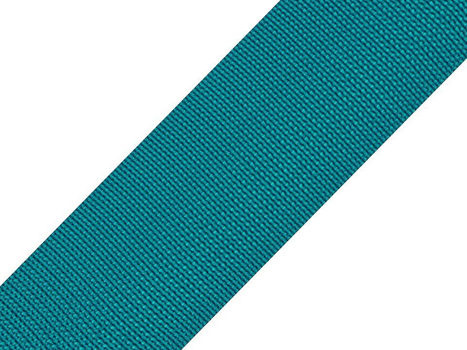 Popruh polypropylénový šíře 47-50 mm, barva 65 zelený tyrkys