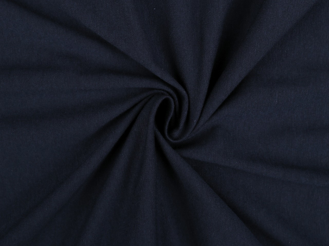 Úplet bavlněný jednobarevný, barva 1 (B-024/1) modrá tmavá