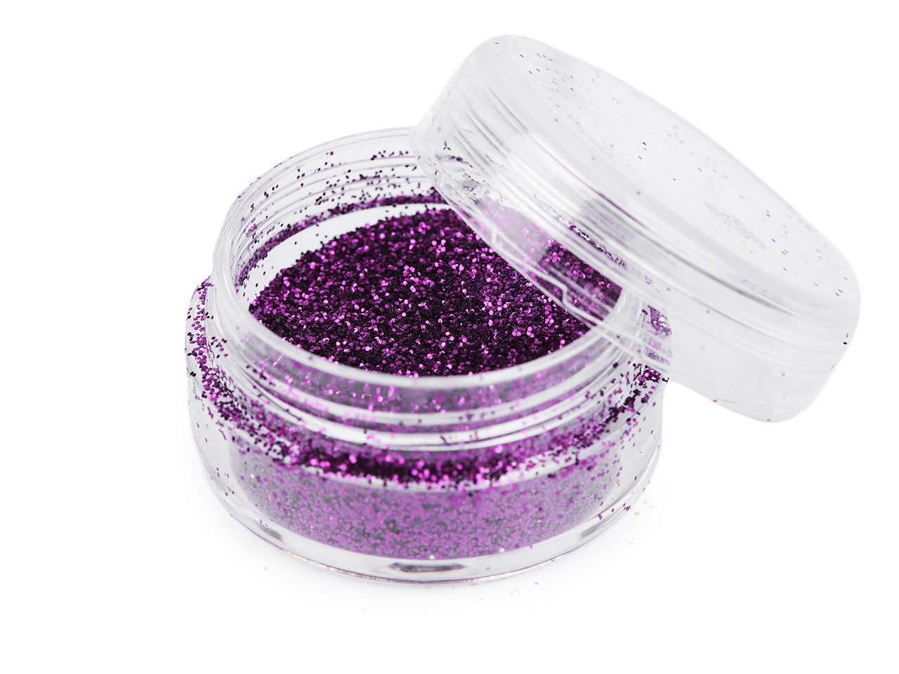 Glitry práškové v dóze 2,5-3 g, barva 5 fialová purpura