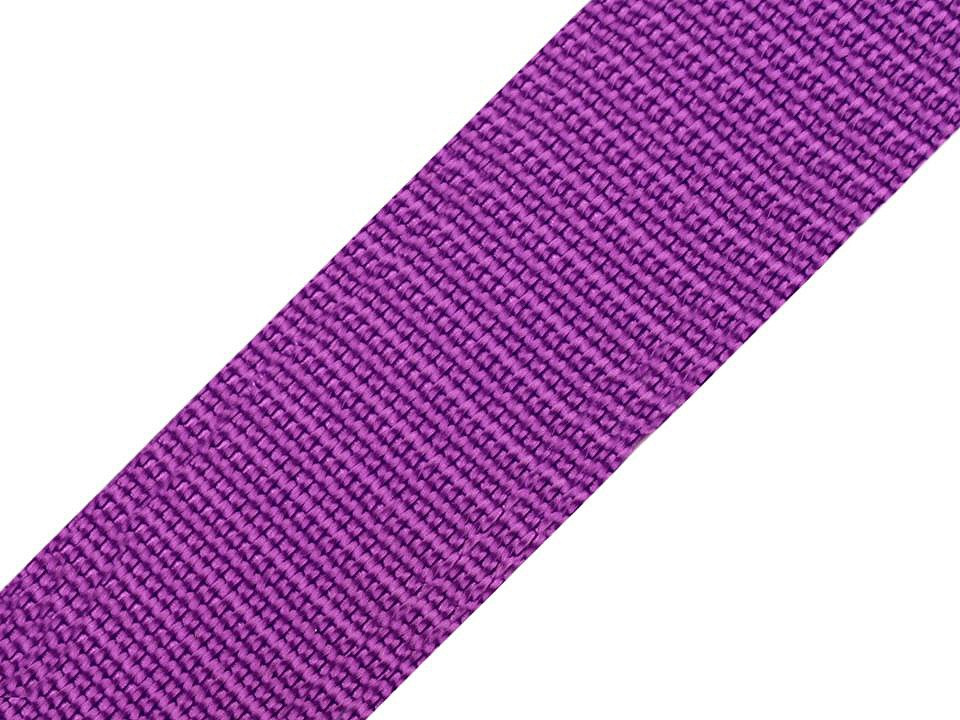 Popruh polypropylénový šíře 47-50 mm, barva 40 fialová