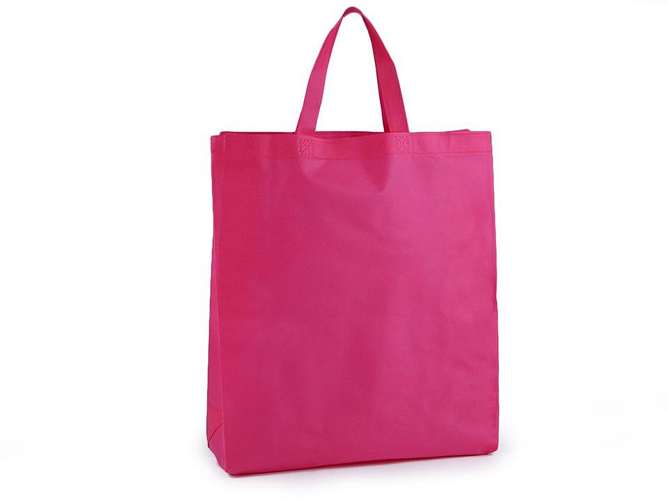 Taška z netkané textilie 34x40 cm, barva 2 pink