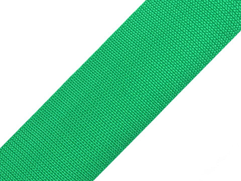 Popruh polypropylénový šíře 47-50 mm, barva 60 zelená smaragdová