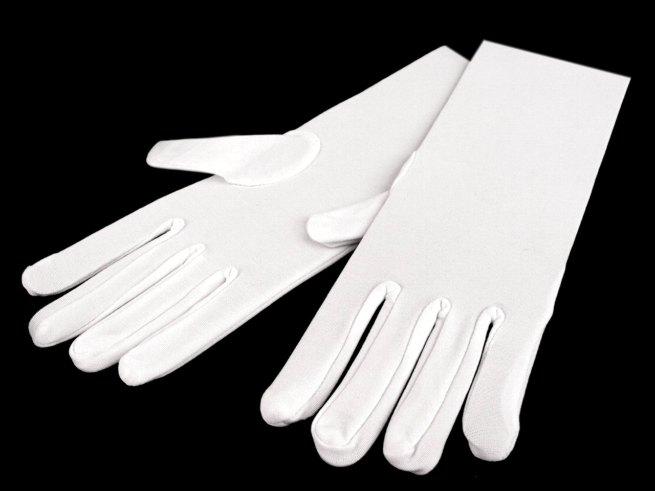 Společenské rukavice pánské, barva 1 (25 - 27 cm) bílá