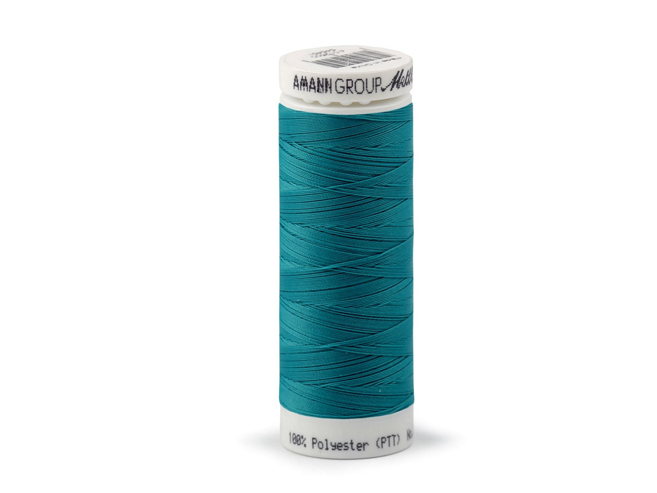Polyesterové elastické nitě Seraflex Mettler návin 130 m, barva 0232 tyrkys