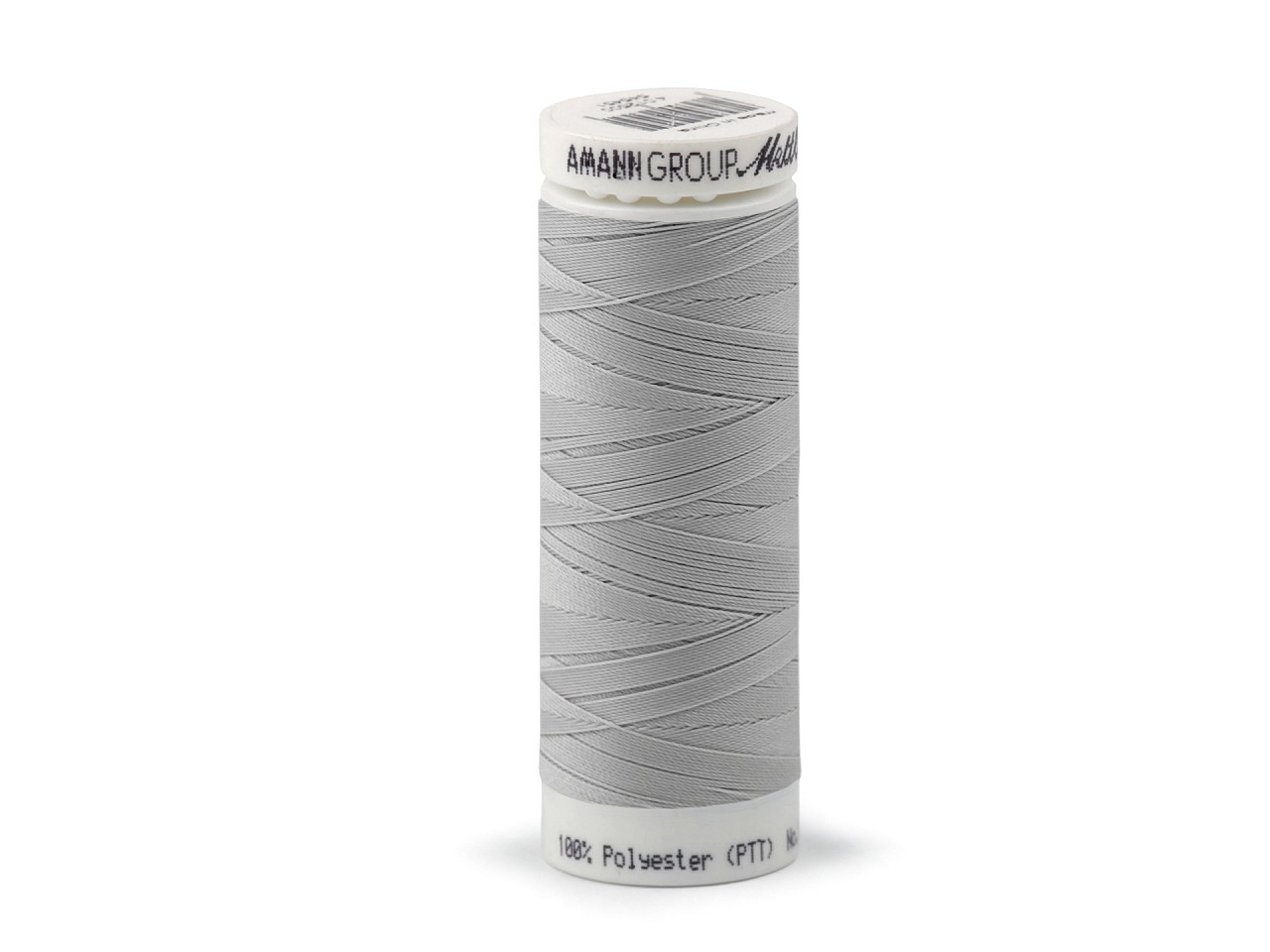 Polyesterové elastické nitě Seraflex Mettler návin 130 m, barva 0331 šedá nejsvětlejší