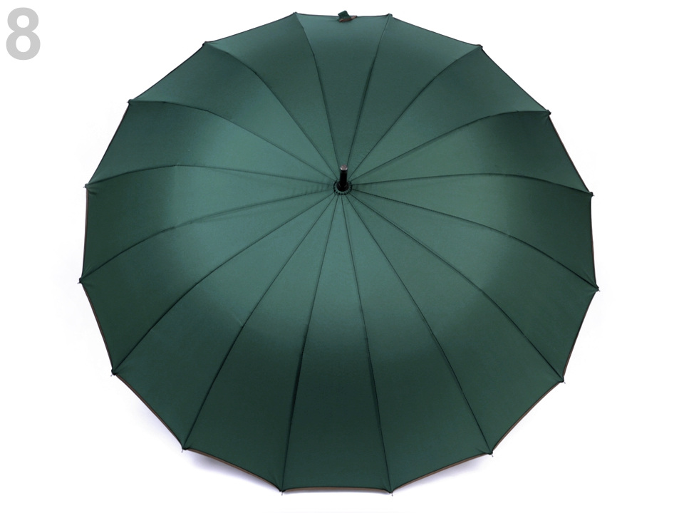 Velký rodinný deštník, barva 8 zelená piniová