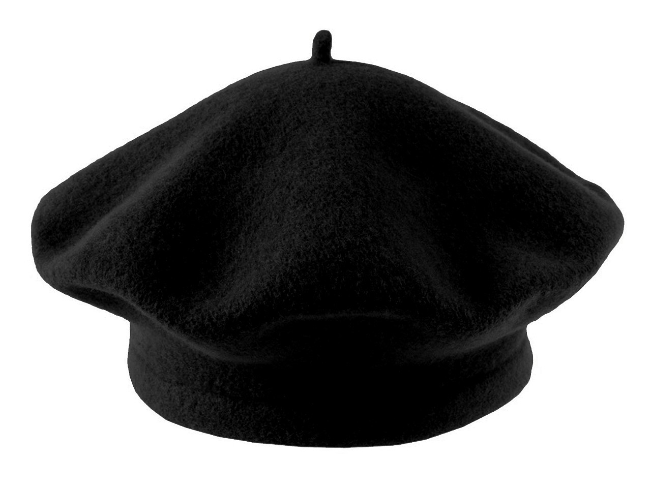 Dámský / dívčí baret Tonak 100% vlna, barva 8 vel. 11,5" (090018) černá