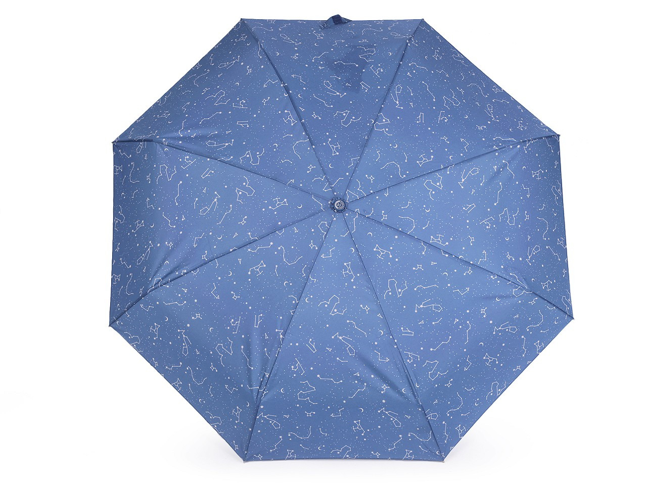 Dámský mini skládací deštník, barva 8 modrá