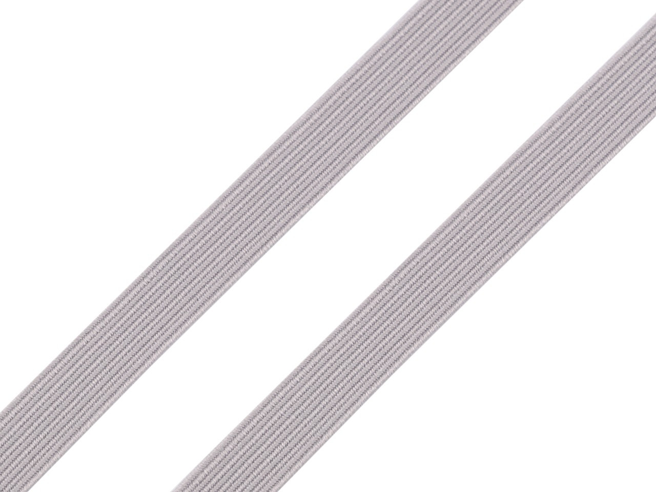 Prádlová pruženka šíře 10 mm, barva 20 (15) šedá nejsvětlější